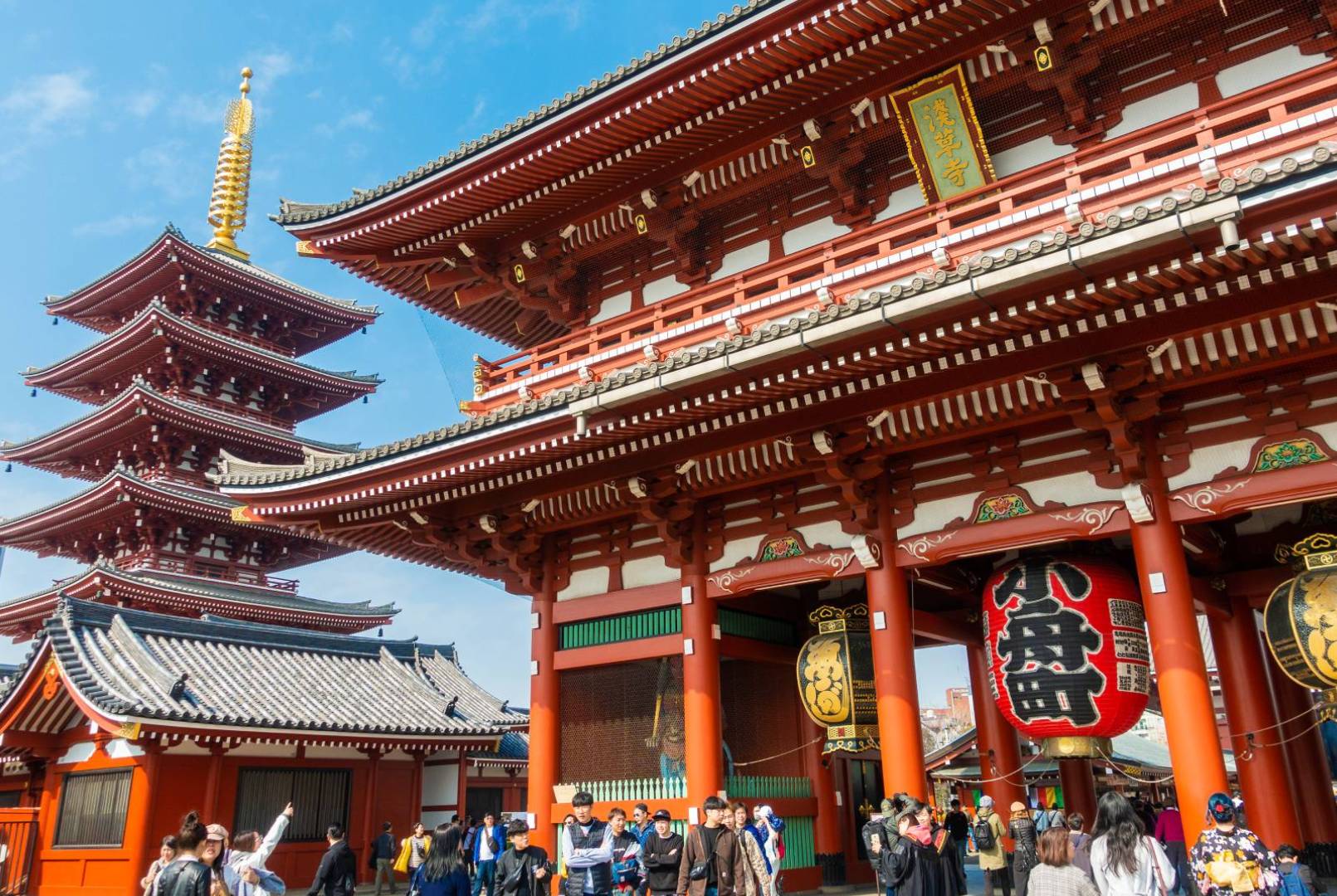 Templo Senjoji en Asakusa, Tokio