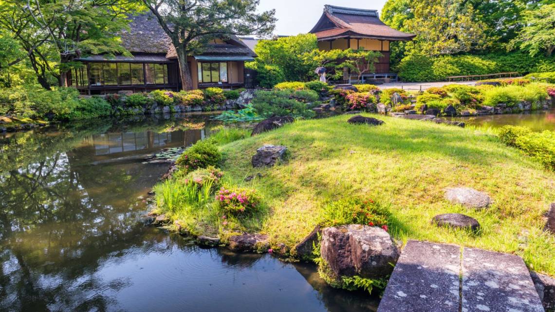 Jardines Isuien, Nara, Región de Kansai