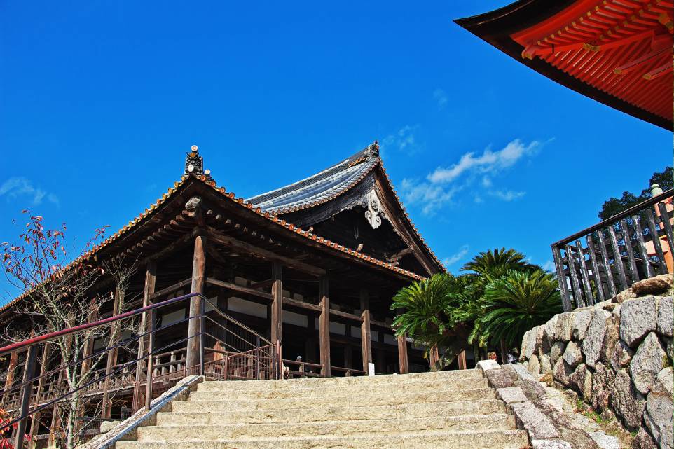 daishoin, miyajima, region de chugoku, japon