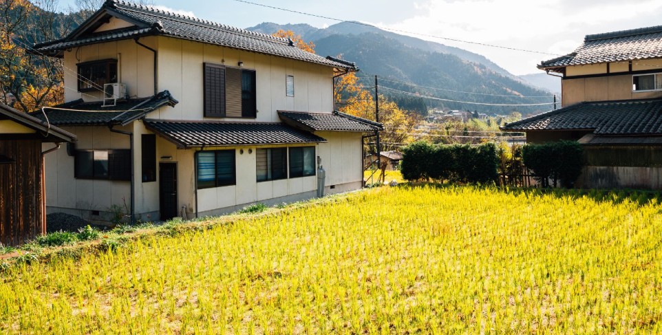 Ohara zona rural en Kioto, Japan