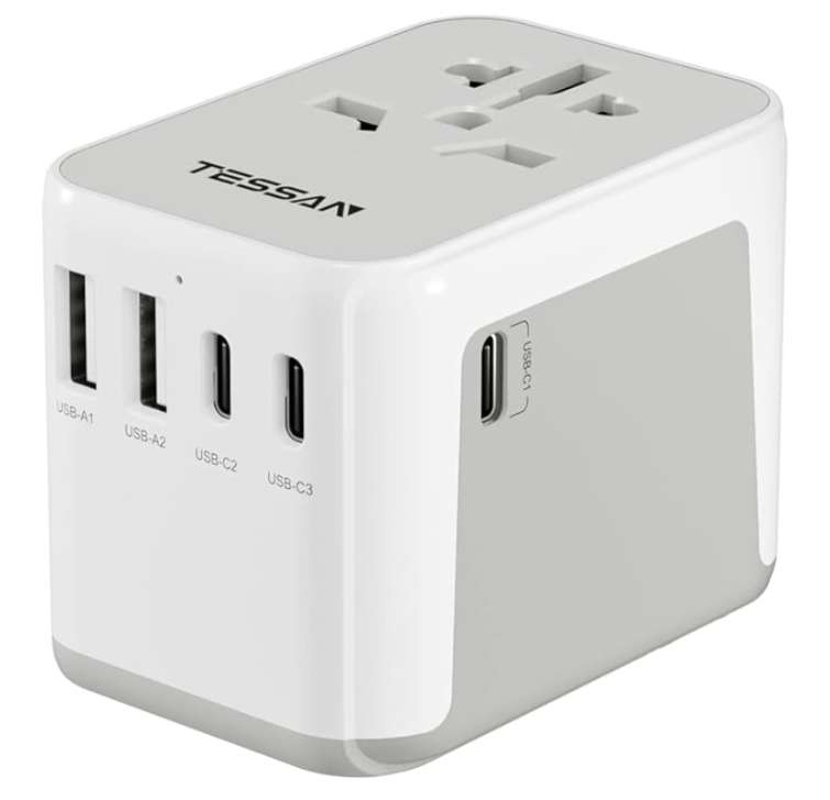 TESSAN Adaptador Enchufe Universal