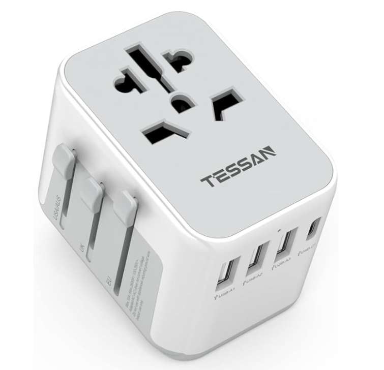 TESSAN Adaptador Enchufe Universal