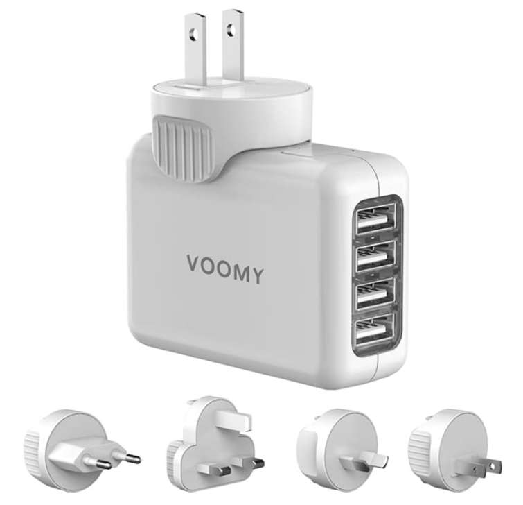 VOOMY Adaptador Enchufe Universal