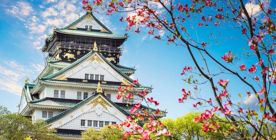 Castillo de Osaka, actividades de ocio en Japón, Castillos en Japón