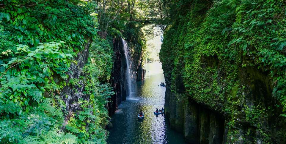 Japanese Takachiho Gorge, Paisajes en Japón, Actividades de Ocio