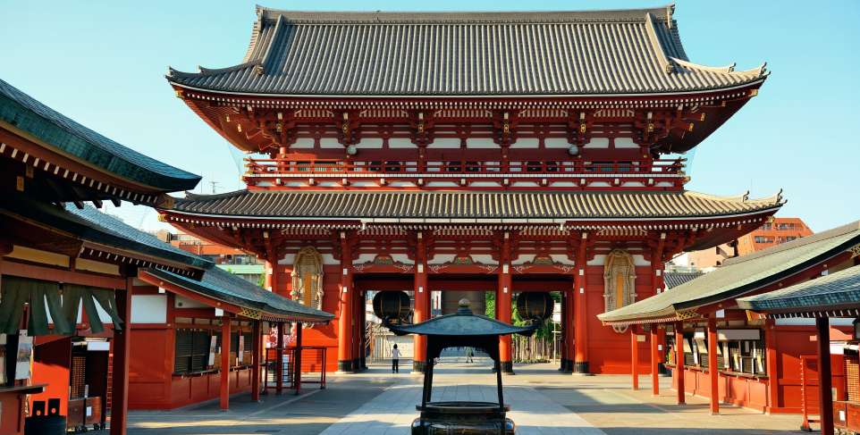 Templo Sensoji en Tokio, Actividades de Ocio en Japón, Templos y santuarios en Japón