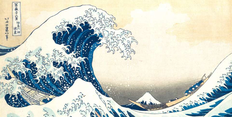 Under the Wave off Kanagawa, Katsushika Hokusai ca